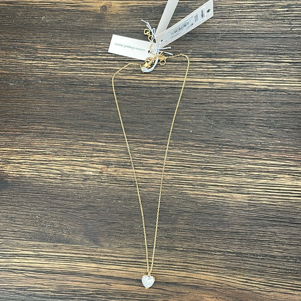 Kate Spade heart necklace